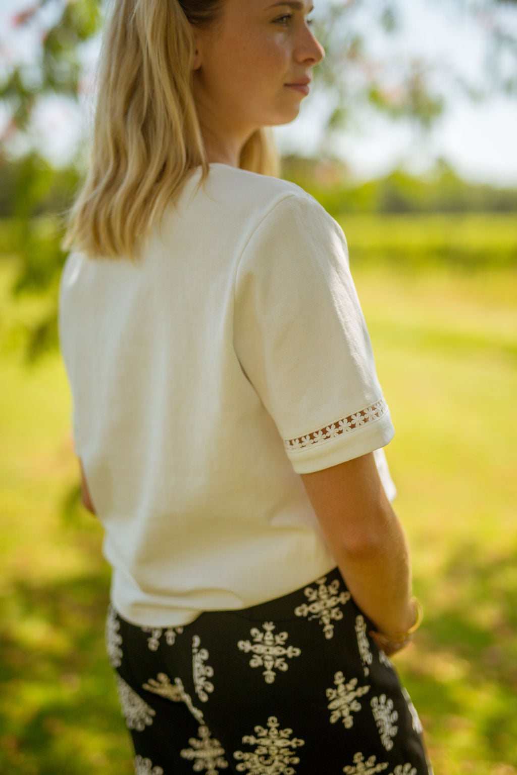 T-shirt Lina écru