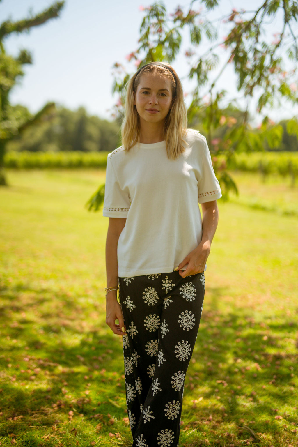 T-shirt Lina écru