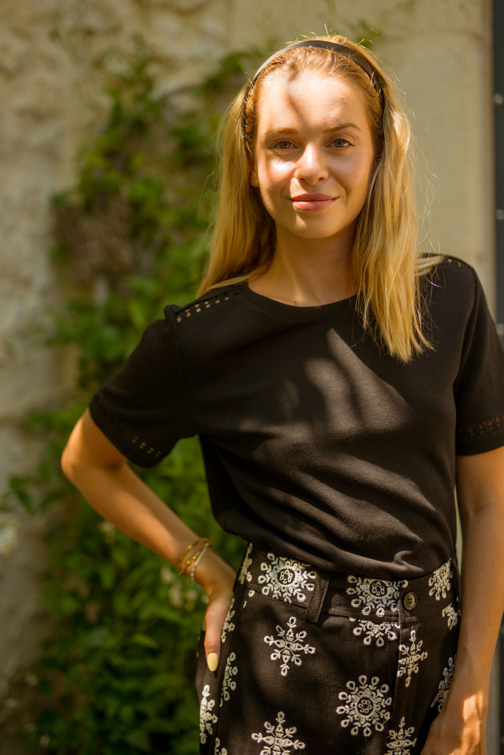 T-shirt Lina noir