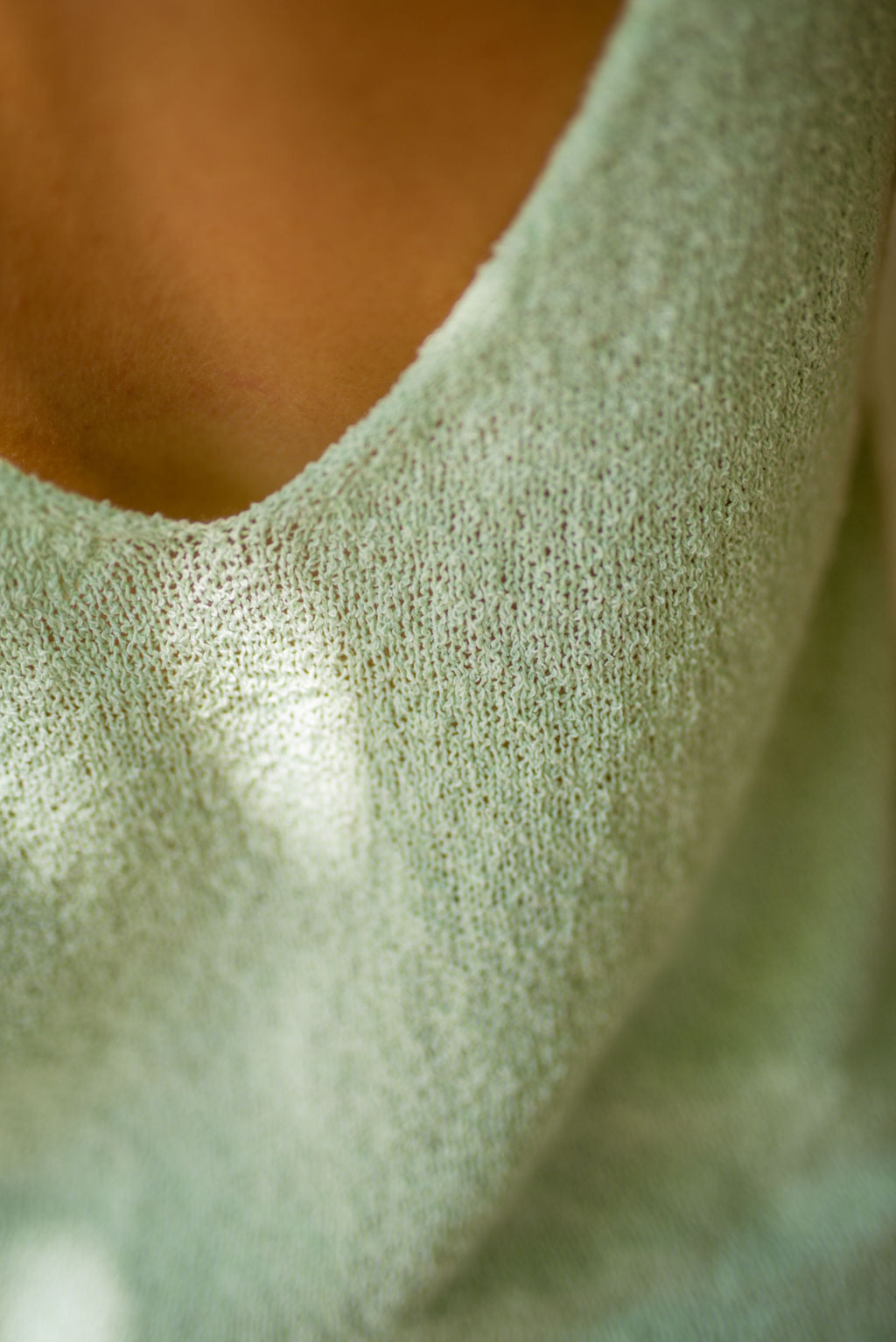 Top Aurore vert d'eau