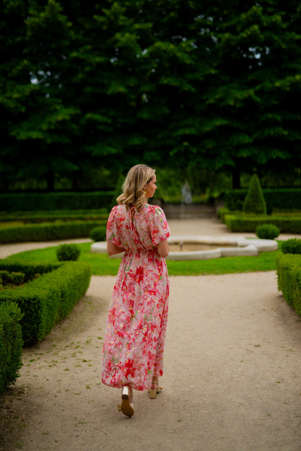 Robe Charlotte rose