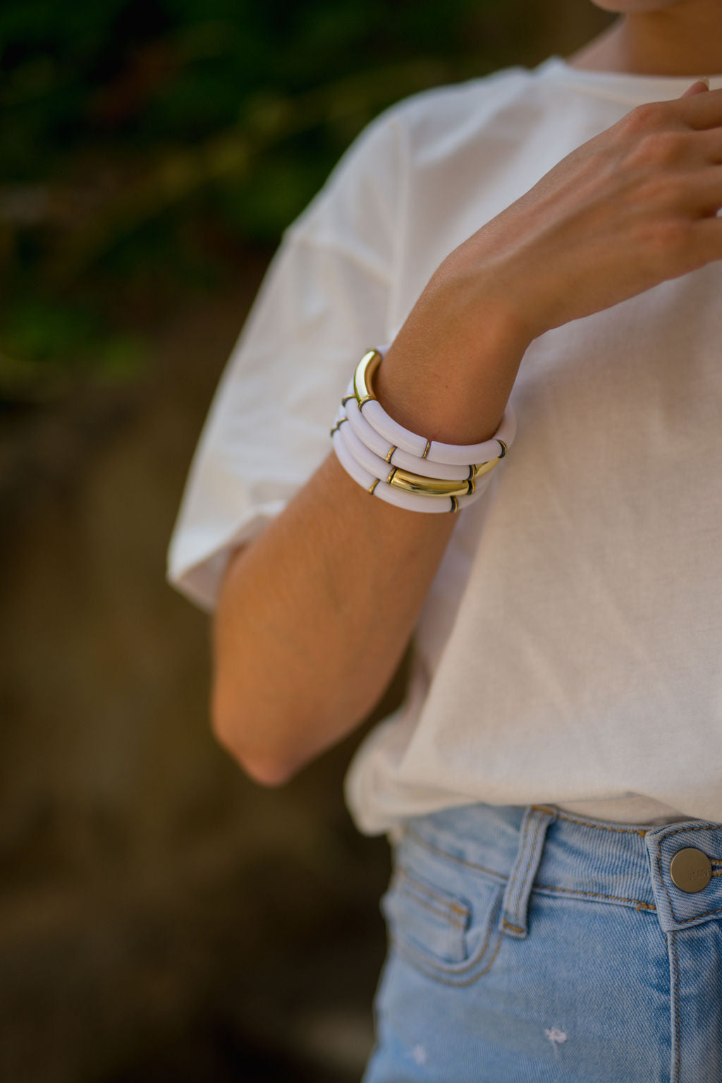 Bracelet Tyla blanc