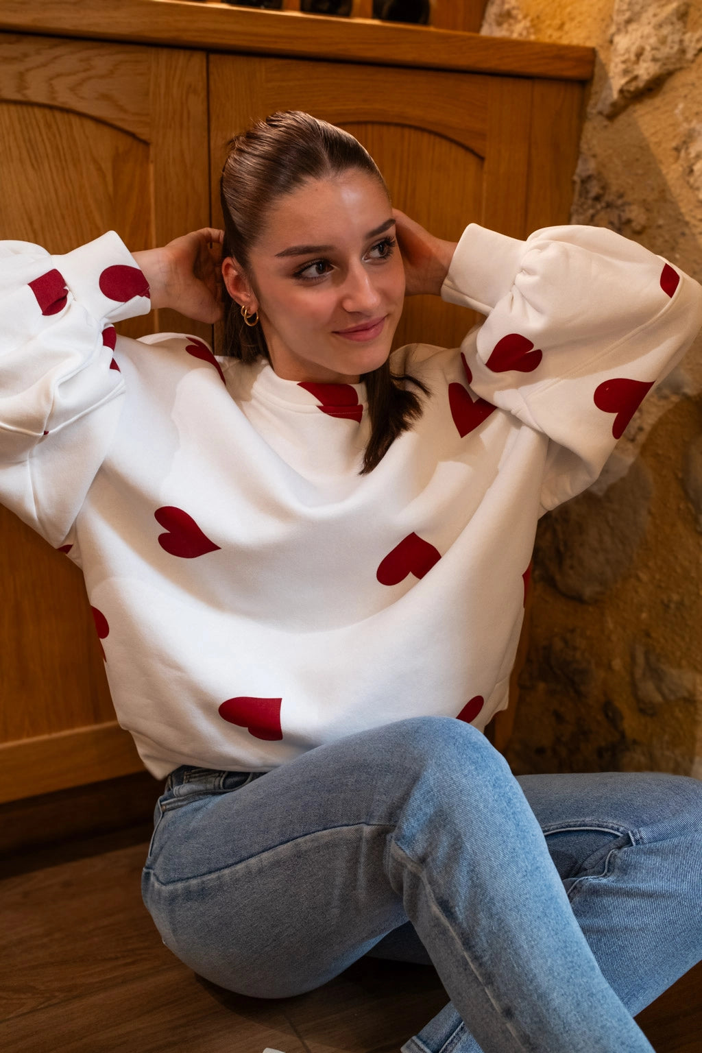 Sweat Alma blanc