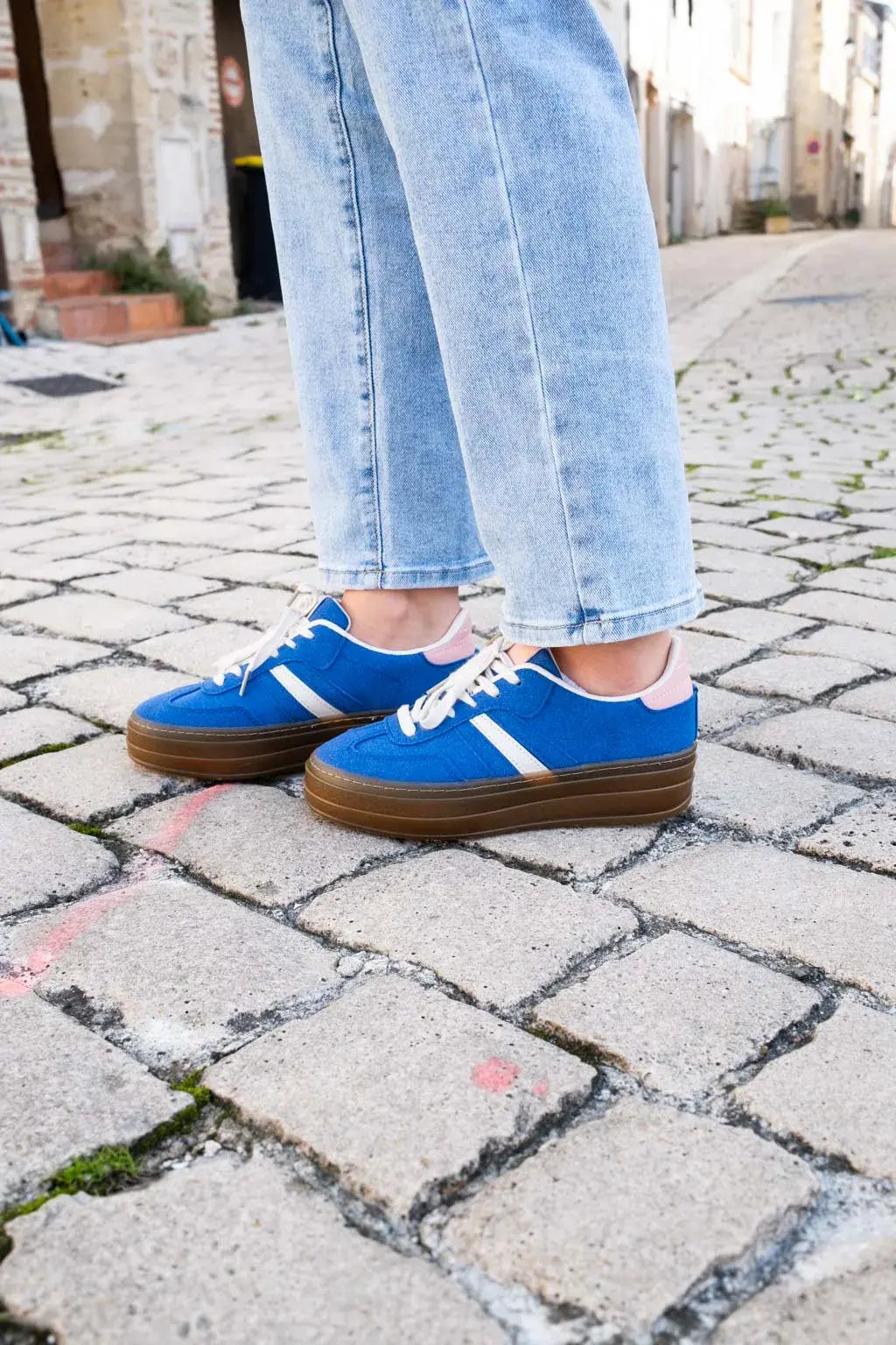 Baskets Elony bleues