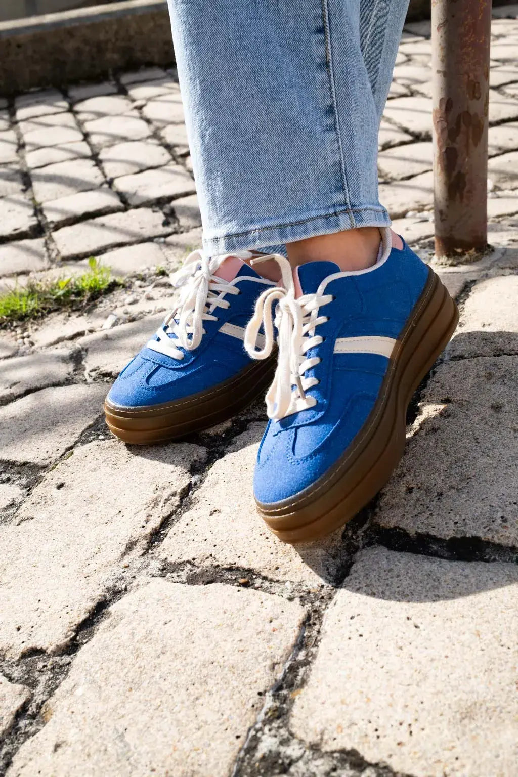 Baskets Elony bleues