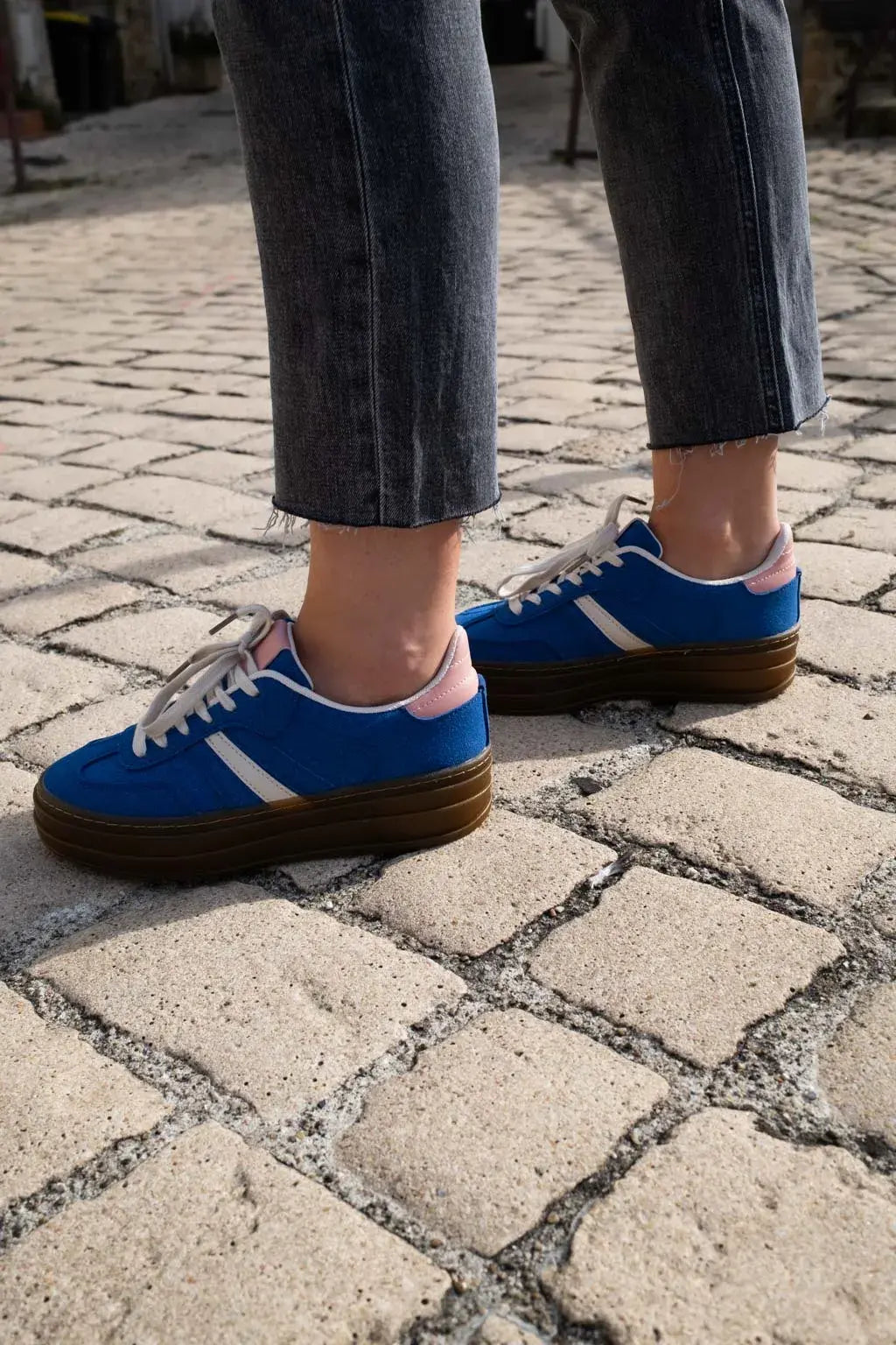 Baskets Elony bleues