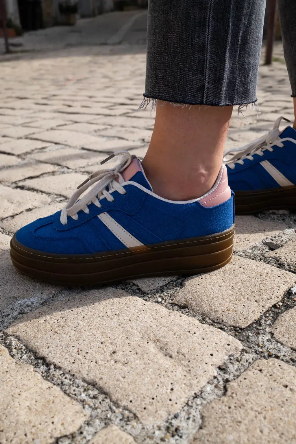Baskets Elony bleues