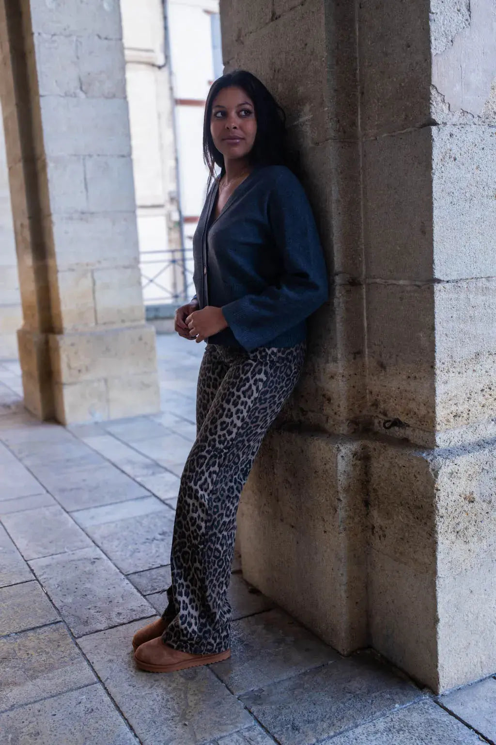 Gilet Jessy gris