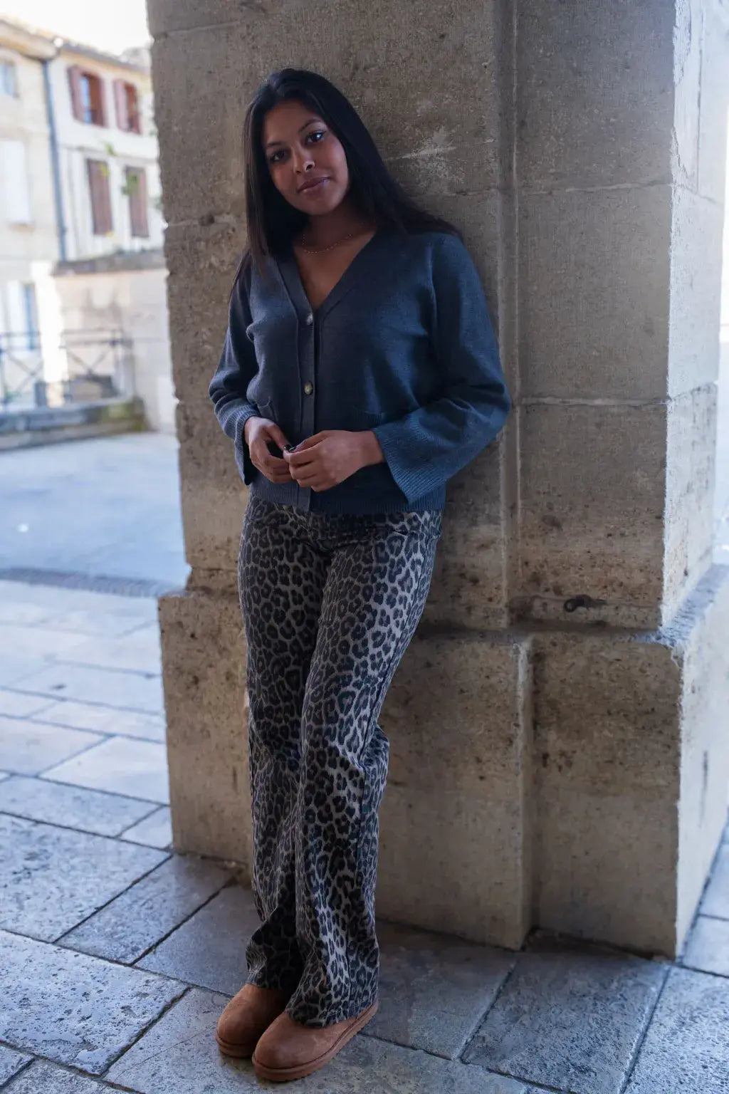 Gilet Jessy gris