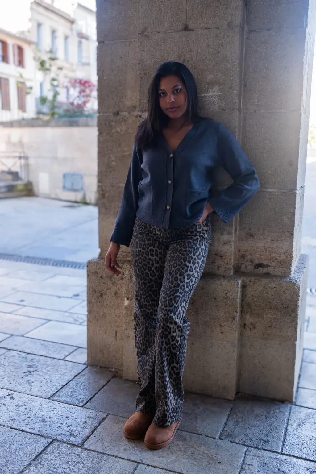 Gilet Jessy gris