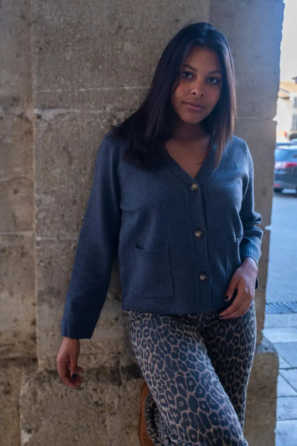 Gilet Jessy gris