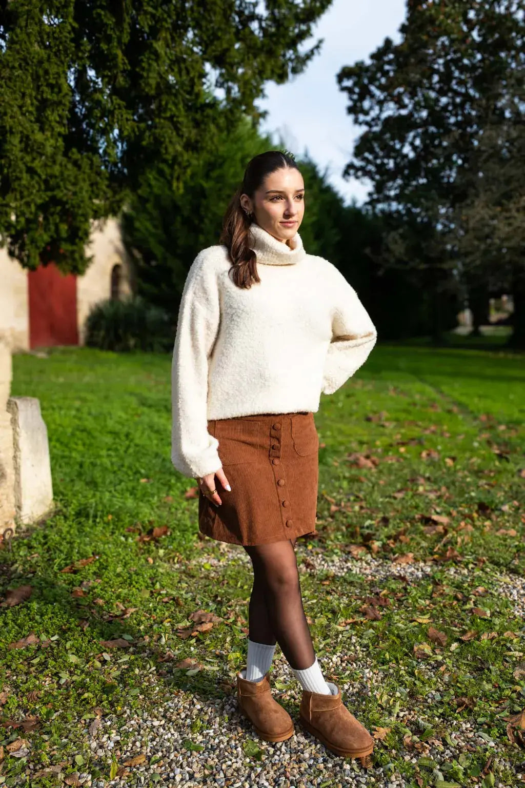 Jupe Betty camel