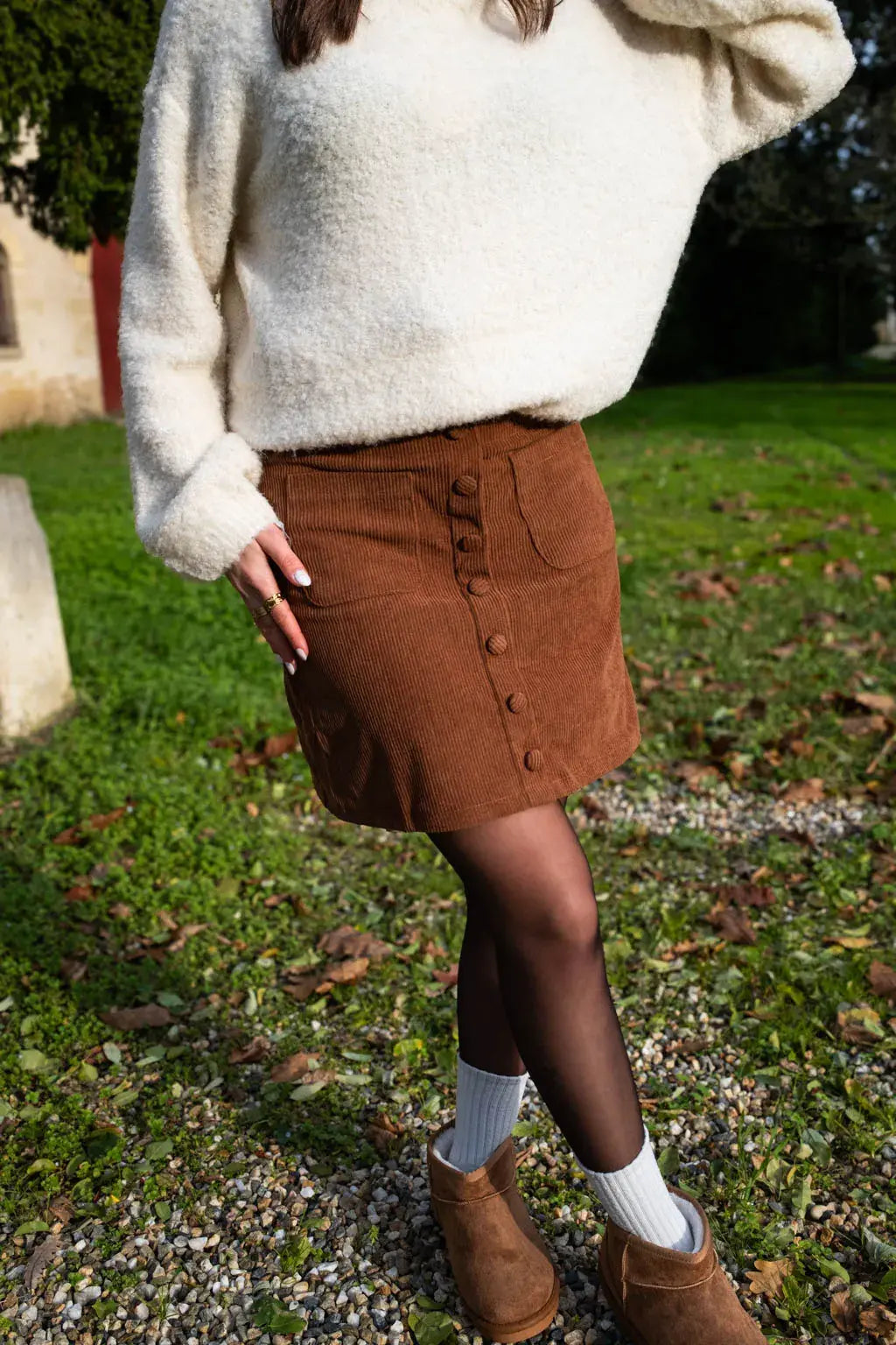Jupe Betty camel