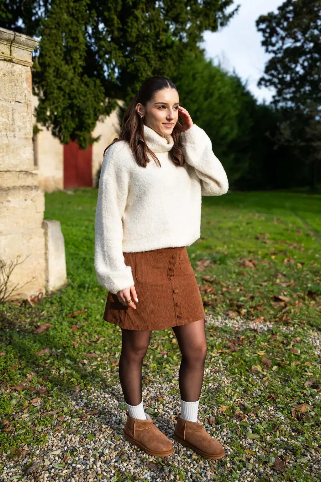 Jupe Betty camel