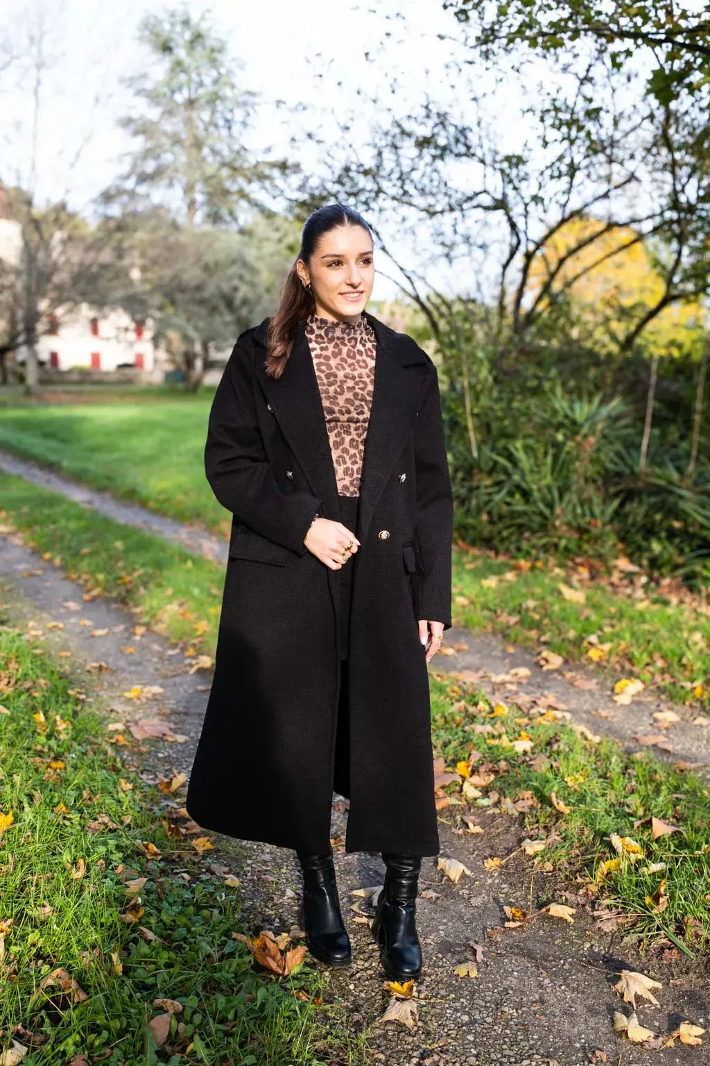 Manteau Alicia noir