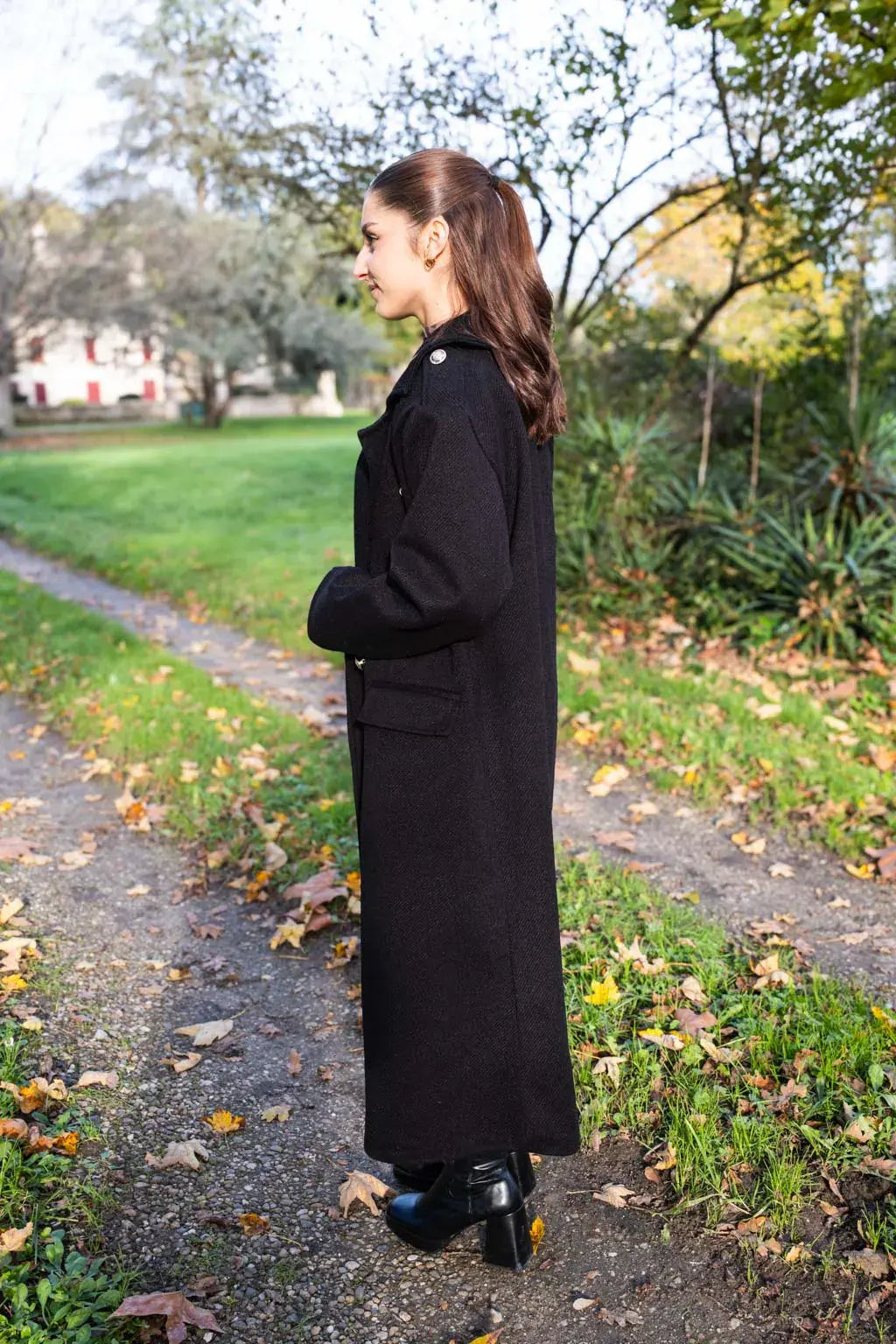 Manteau Alicia noir