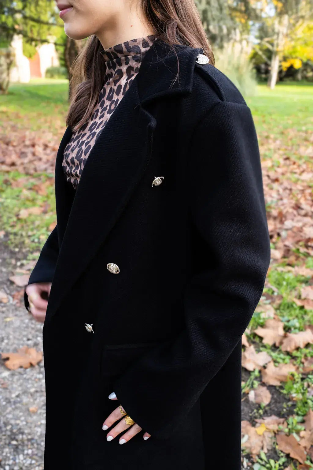 Manteau Alicia noir