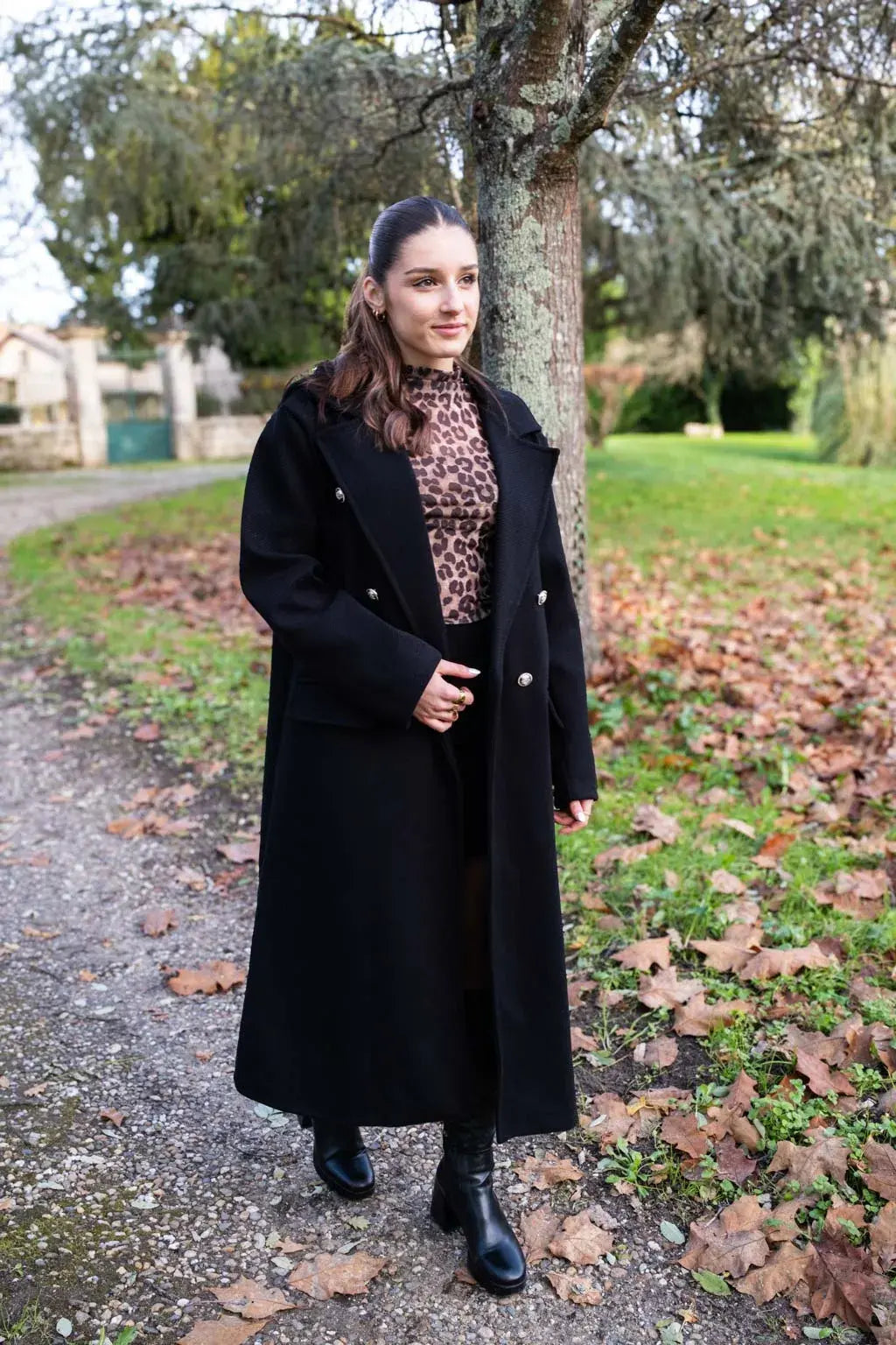 Manteau Alicia noir