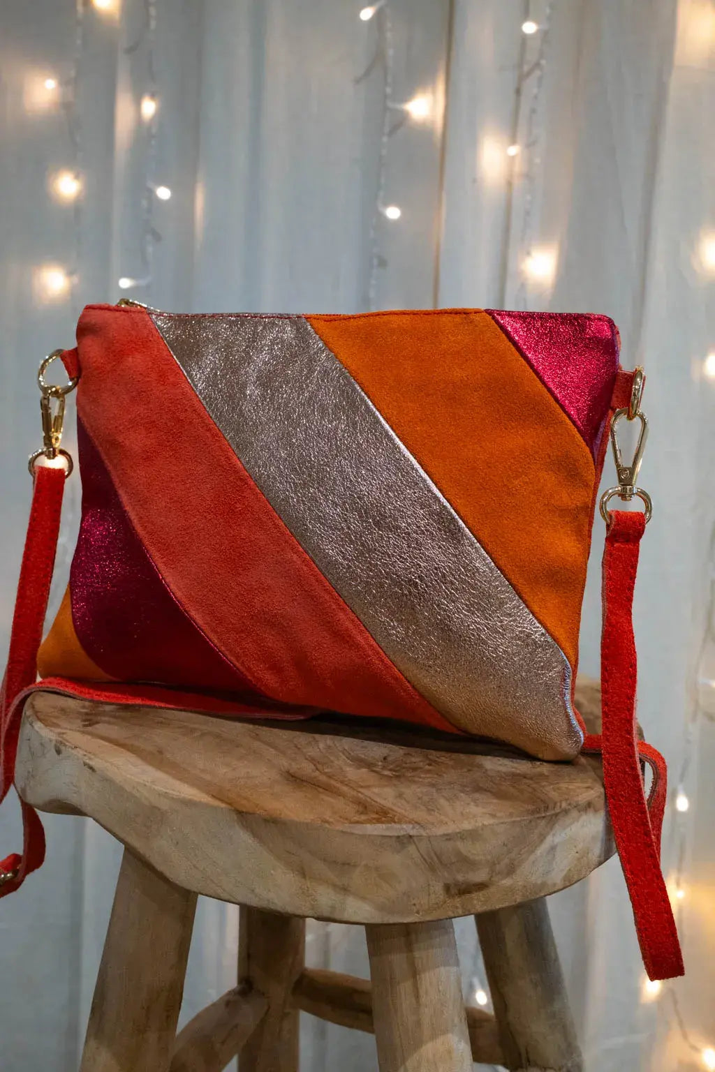 Pochette à bandoulière Nalie orange