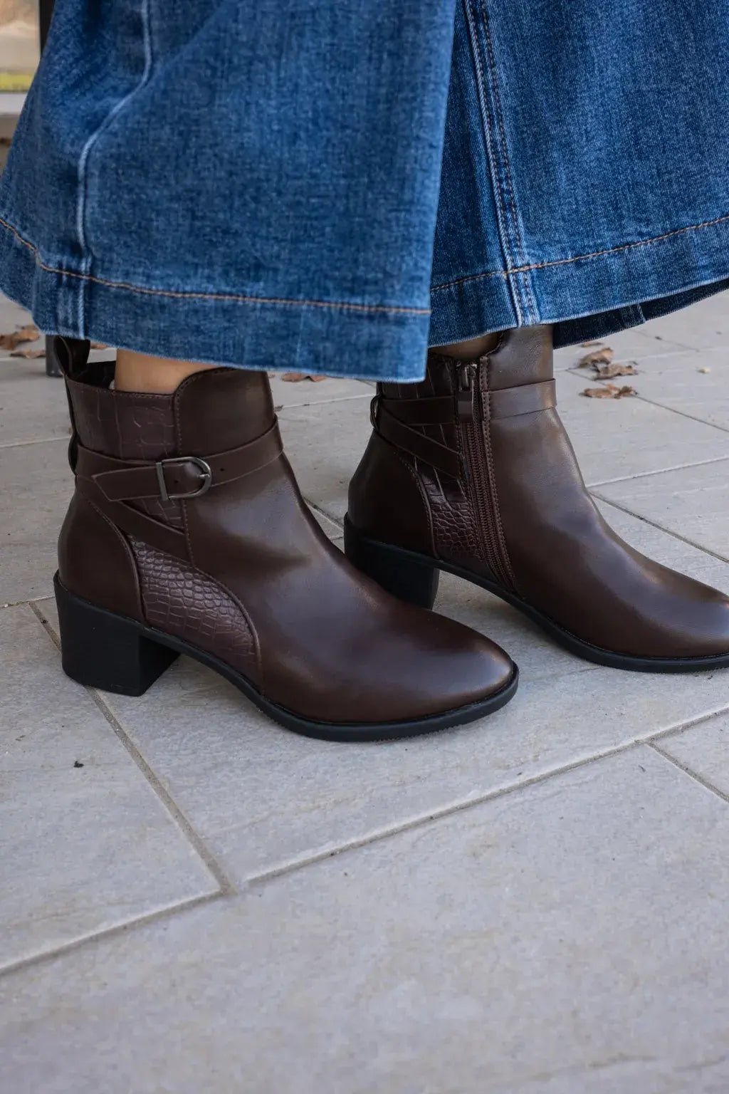 Bottines Nova marrons
