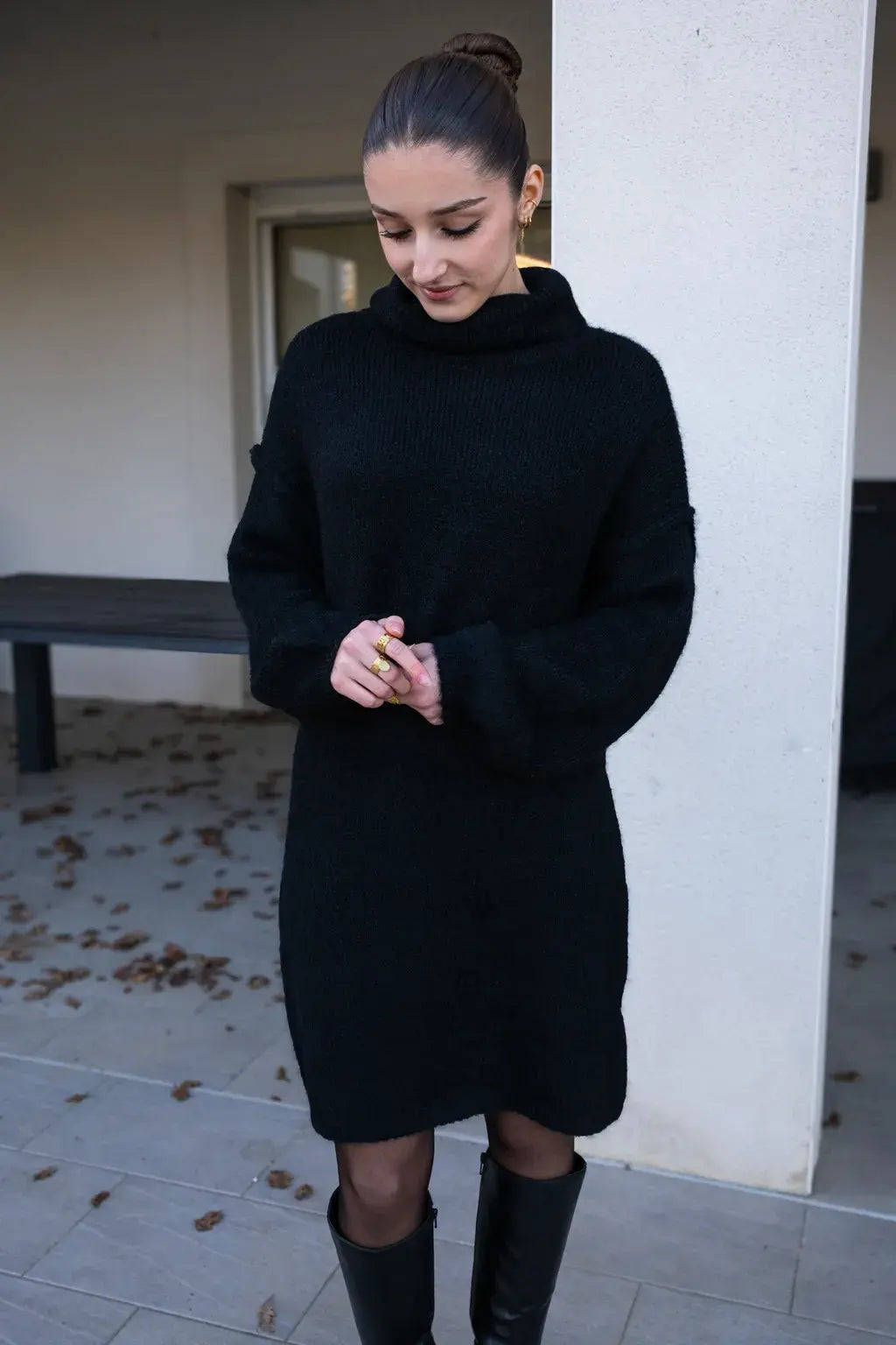 Robe pull Mara noire