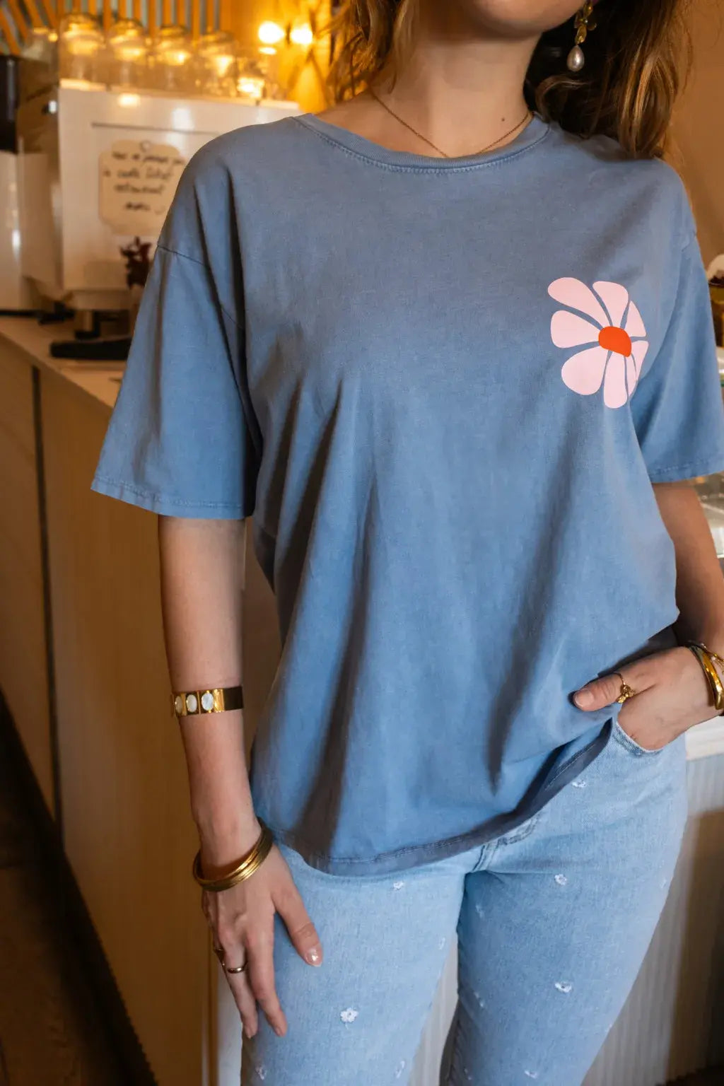 T-shirt Maya bleu