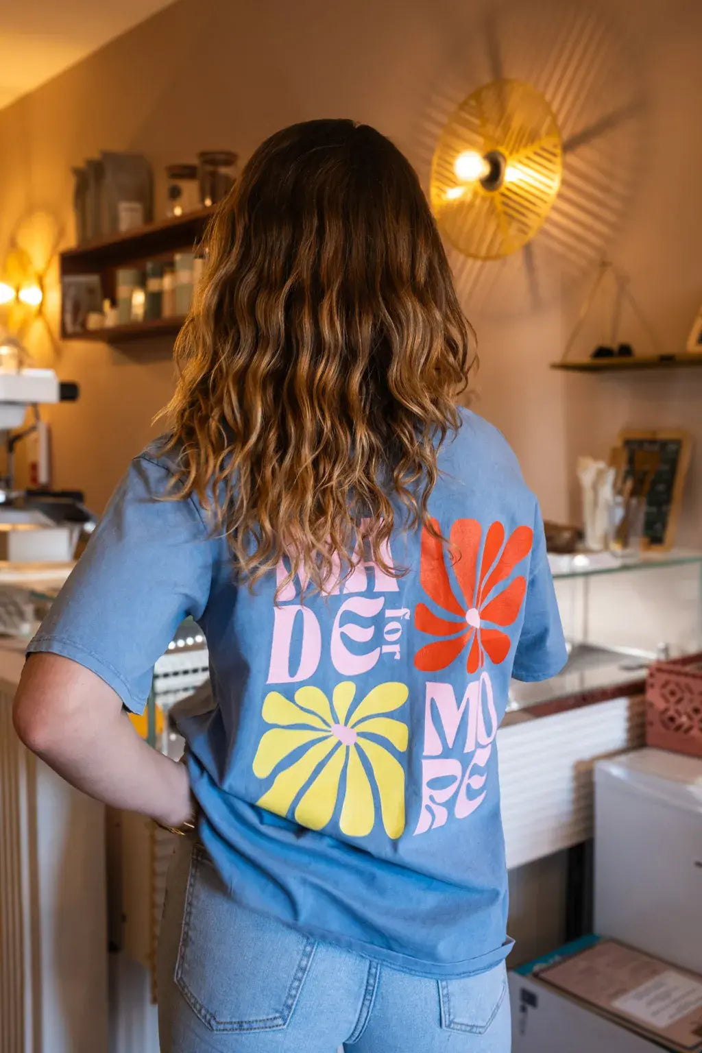 T-shirt Maya bleu