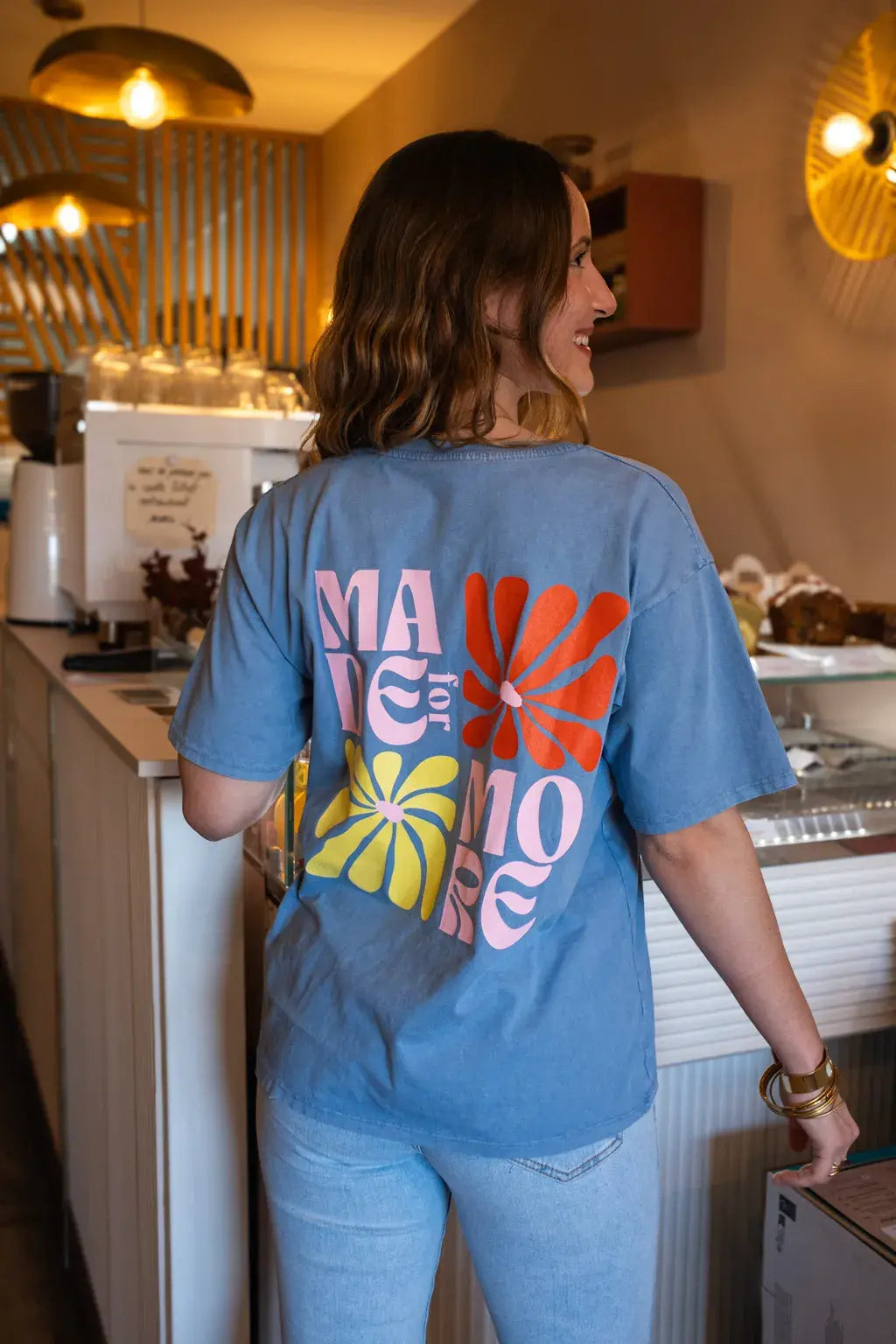 T-shirt Maya bleu
