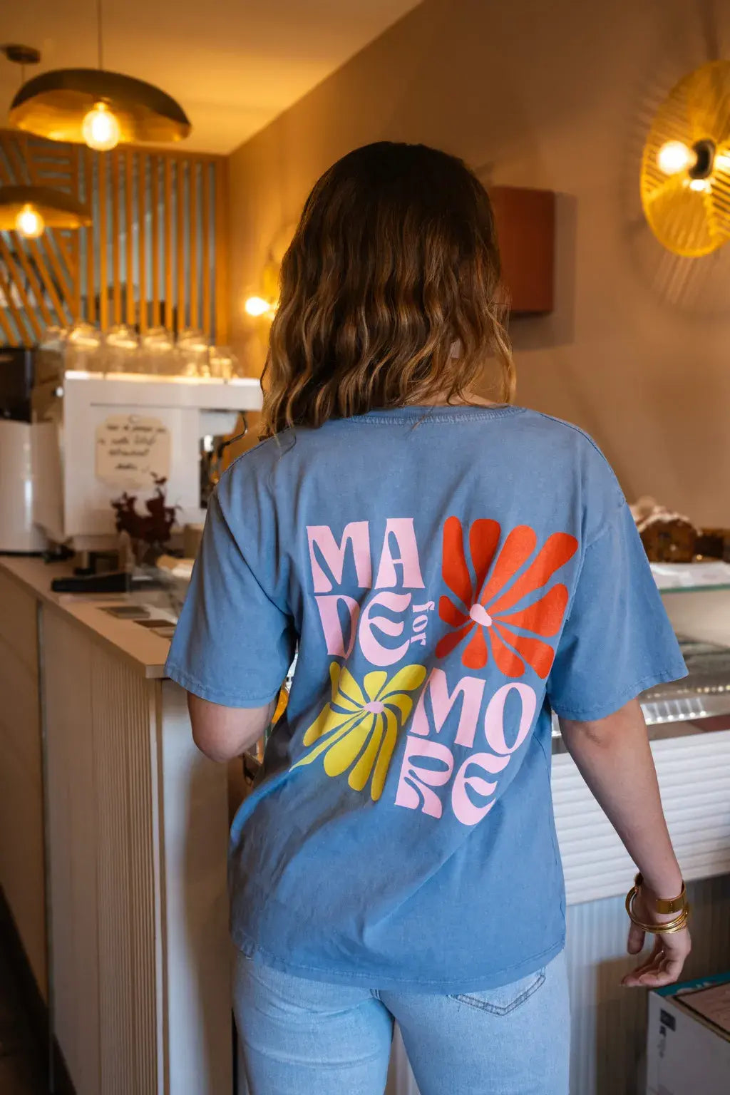 T-shirt Maya bleu
