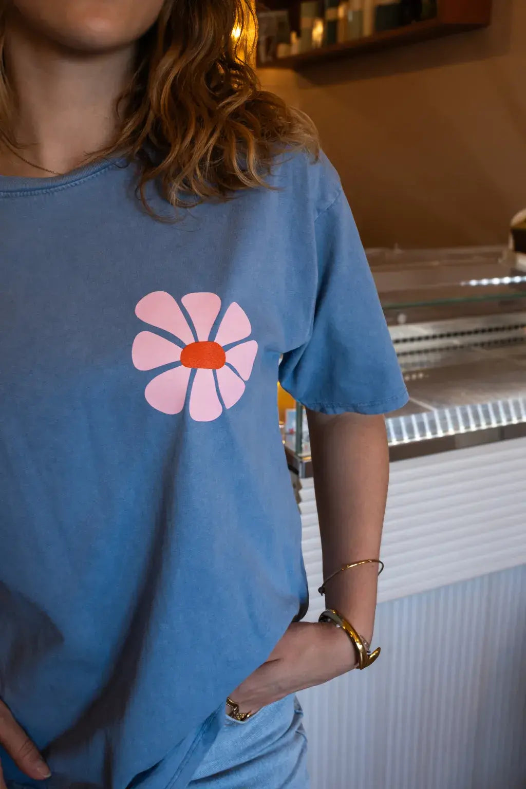 T-shirt Maya bleu
