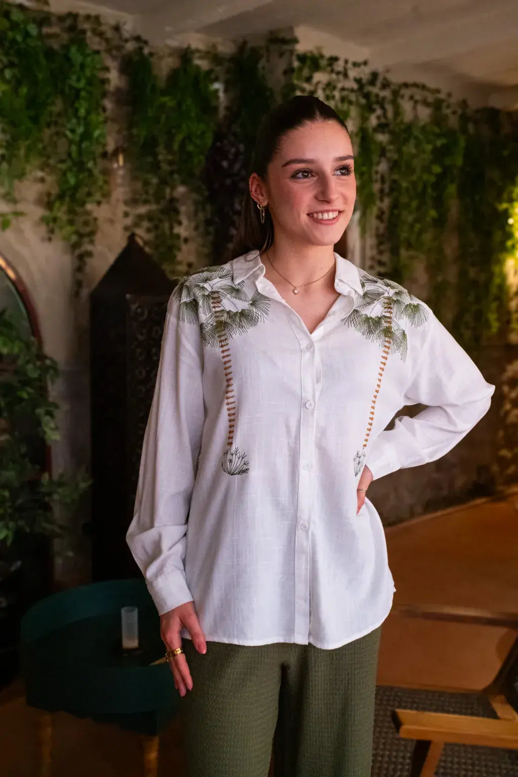 Chemise Palmier