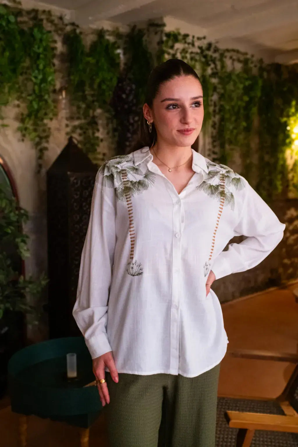 Chemise Palmier