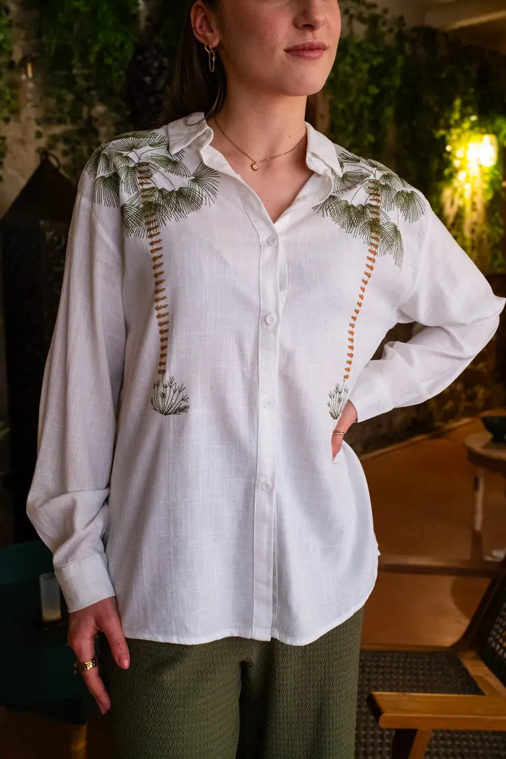 Chemise Palmier