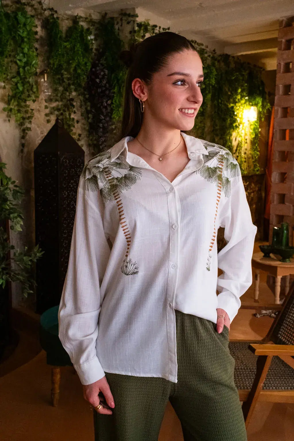Chemise Palmier