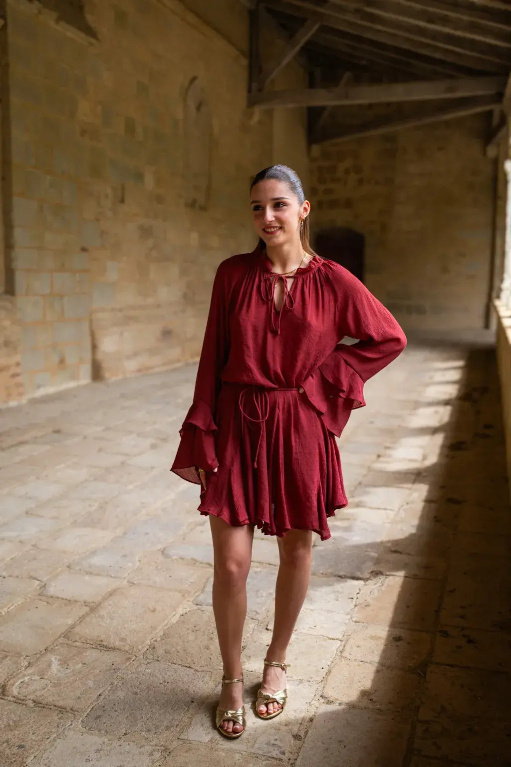 Robe Tory terracotta