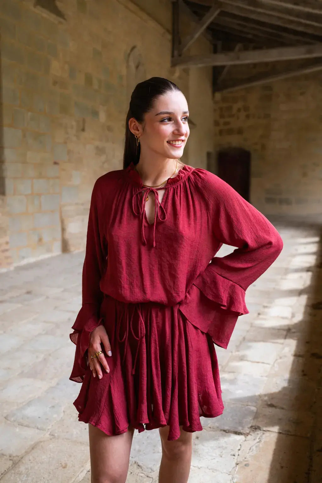 Robe Tory terracotta