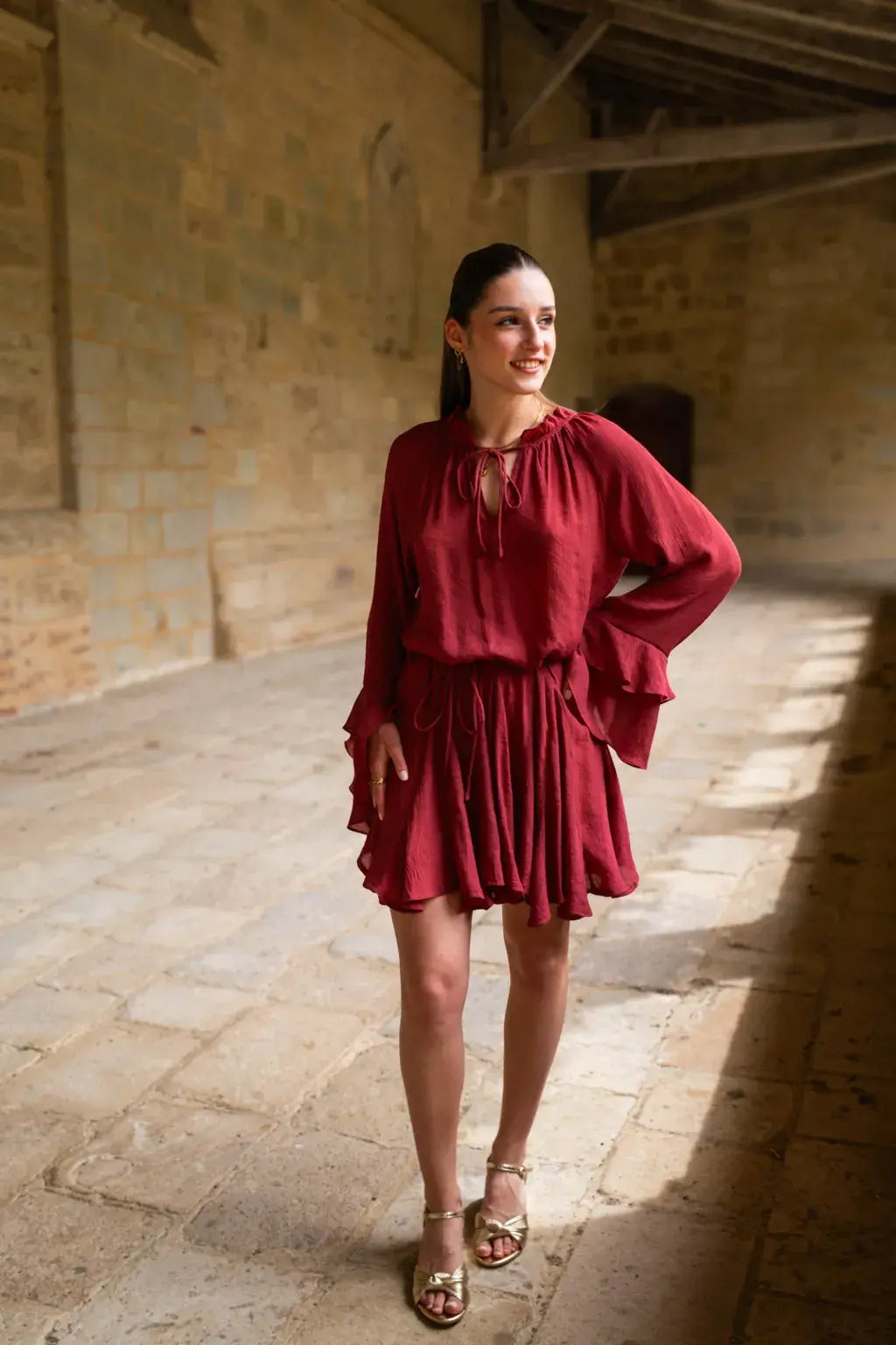 Robe Tory terracotta