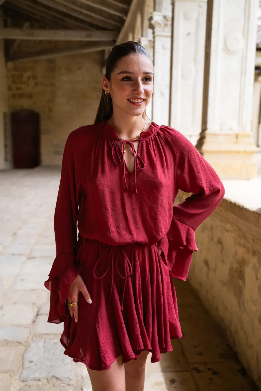 Robe Tory terracotta