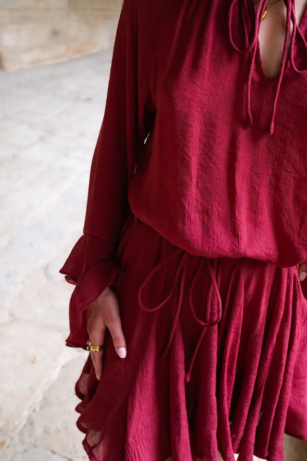 Robe Tory terracotta