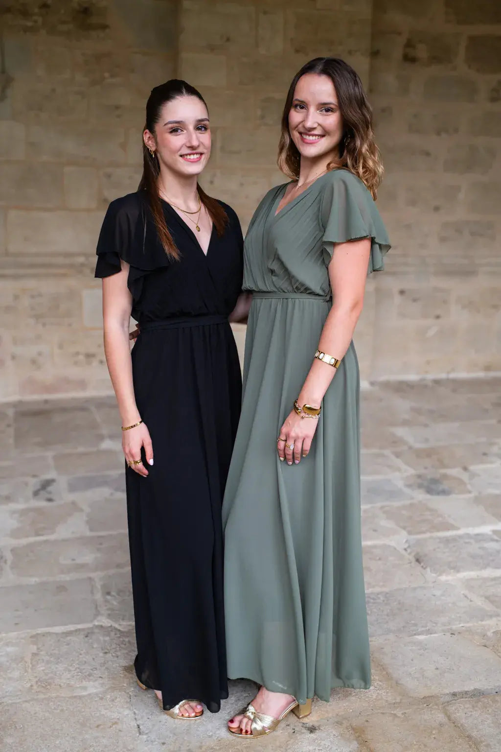Robe Mila longue noire