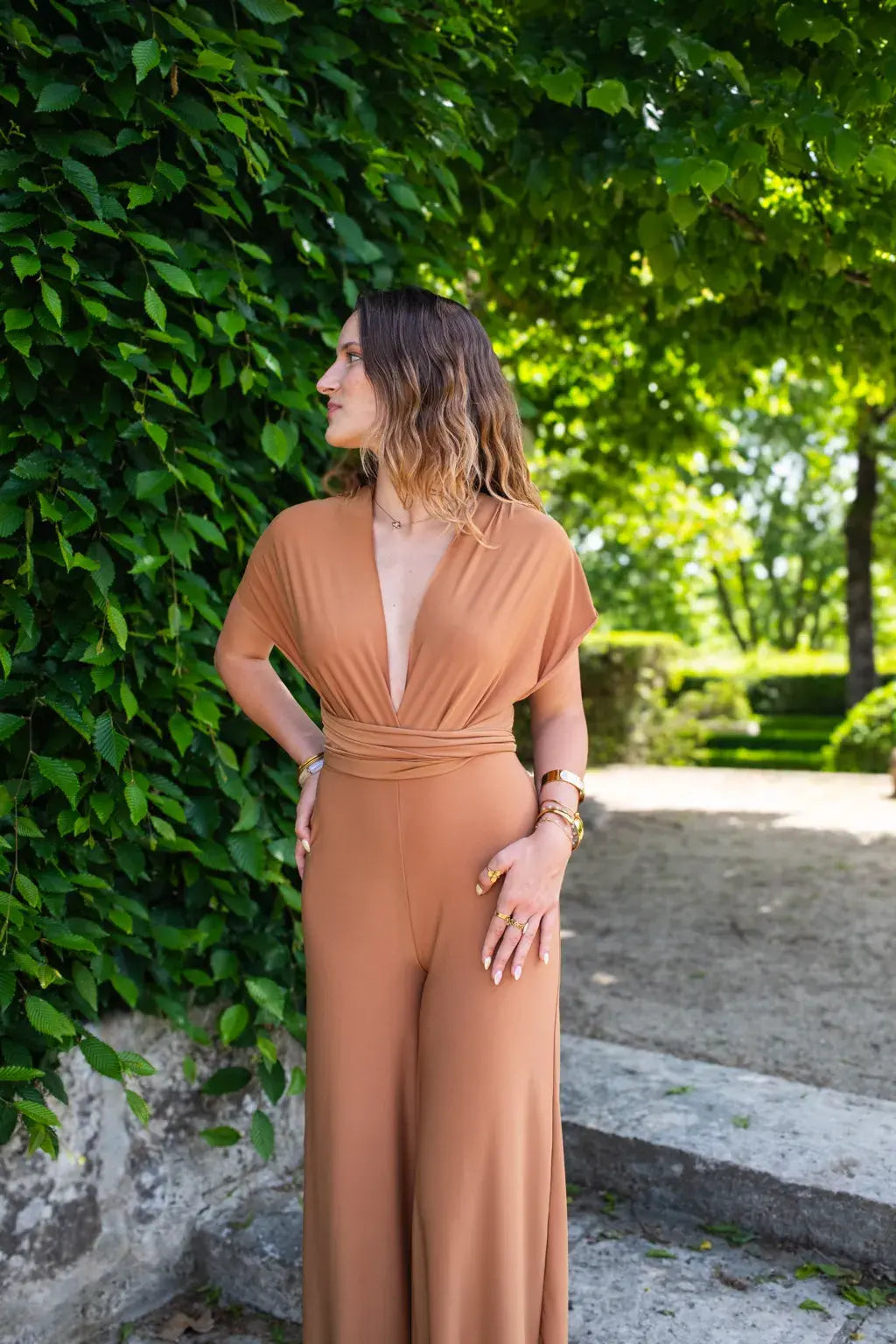 Combinaison multi position tan