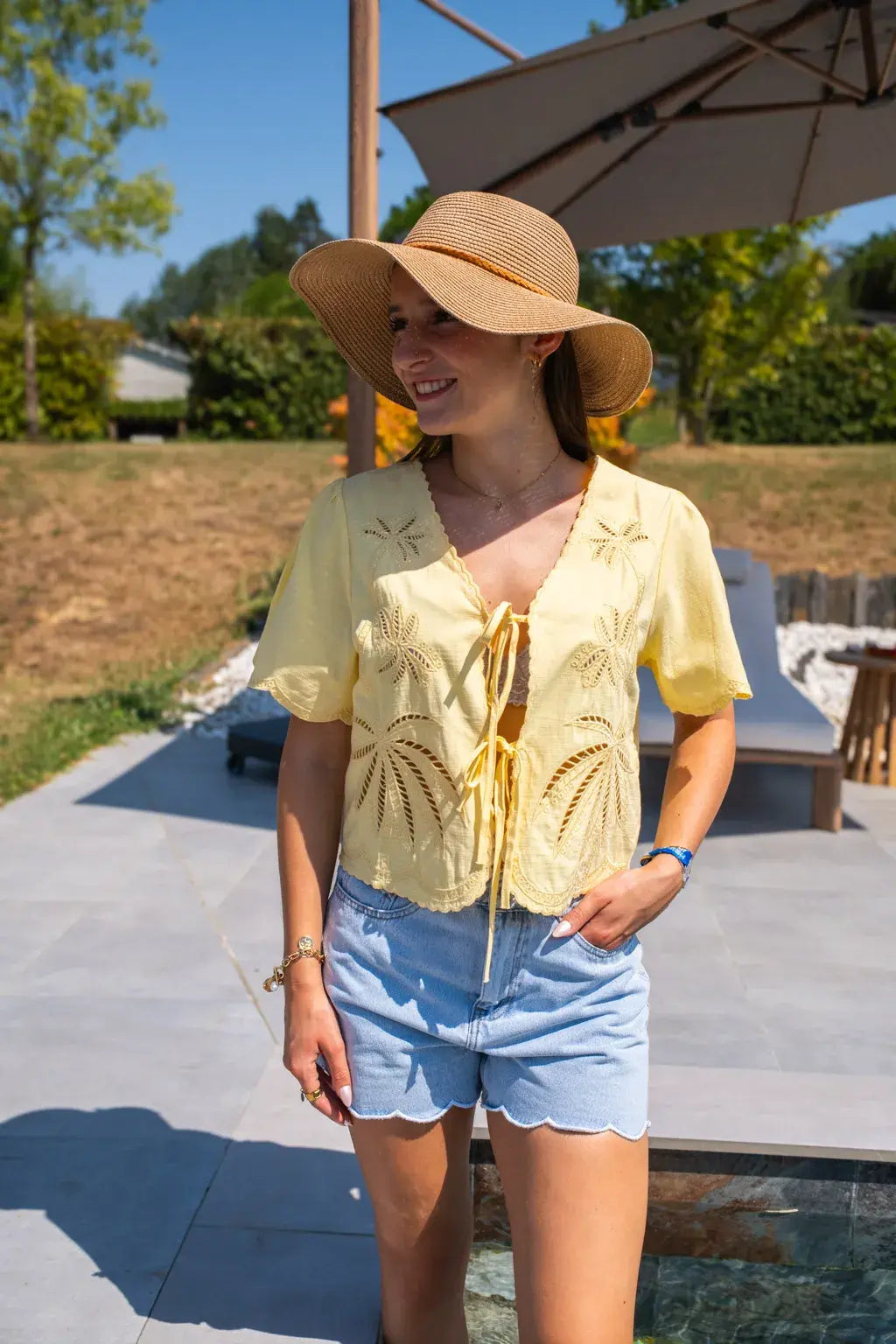 Blouse Suzy jaune