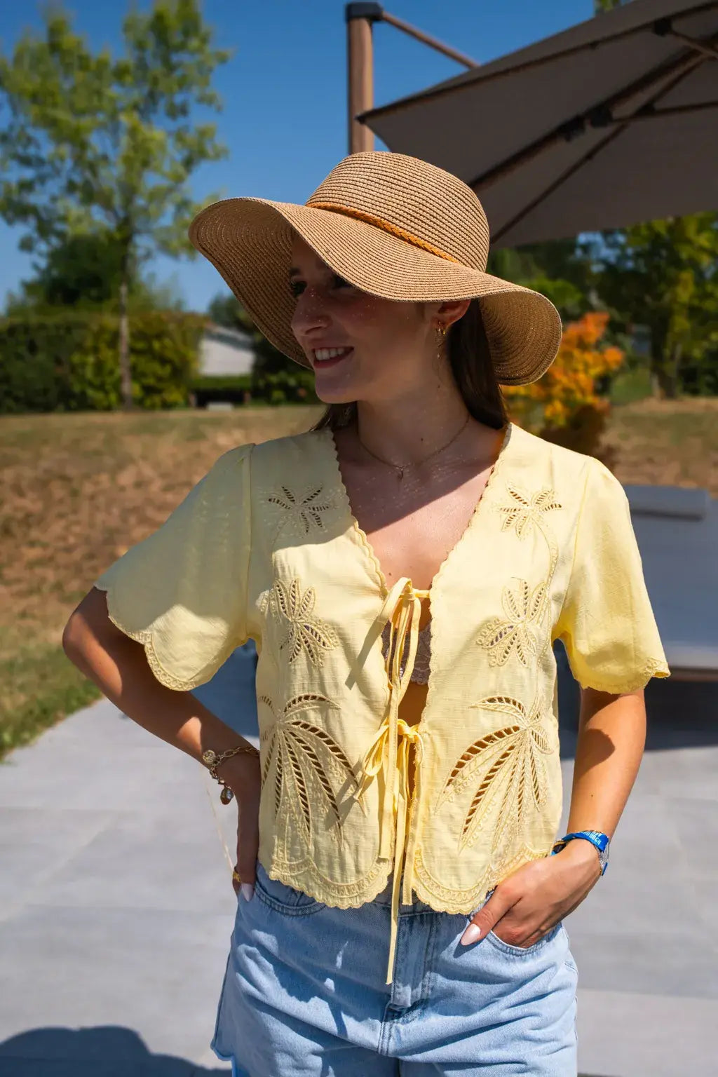 Blouse Suzy jaune
