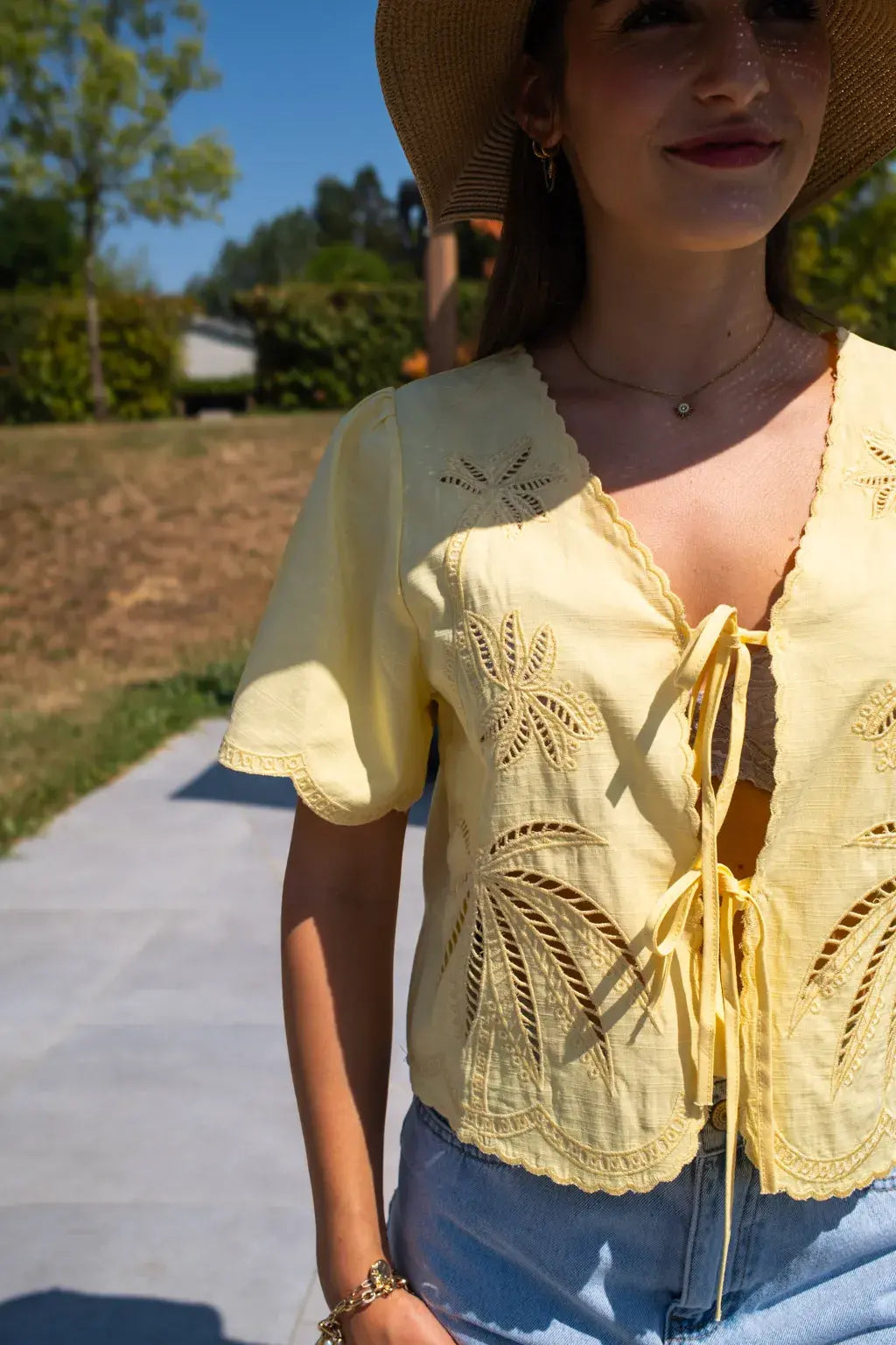 Blouse Suzy jaune