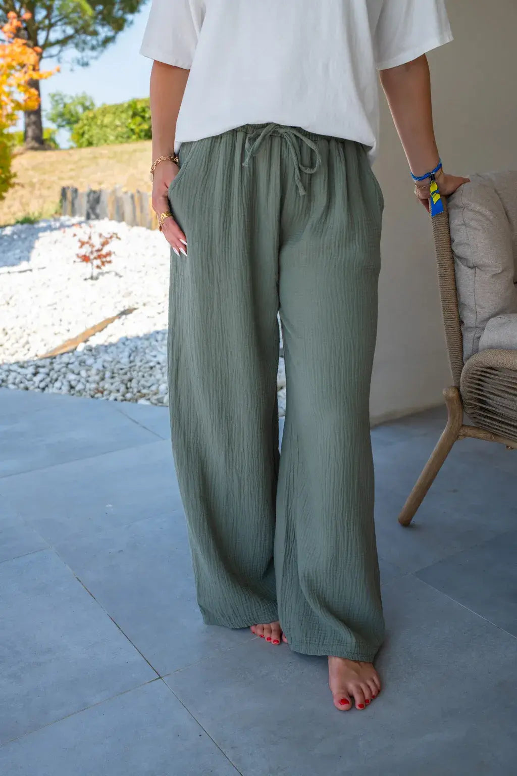 Pantalon Pola kaki