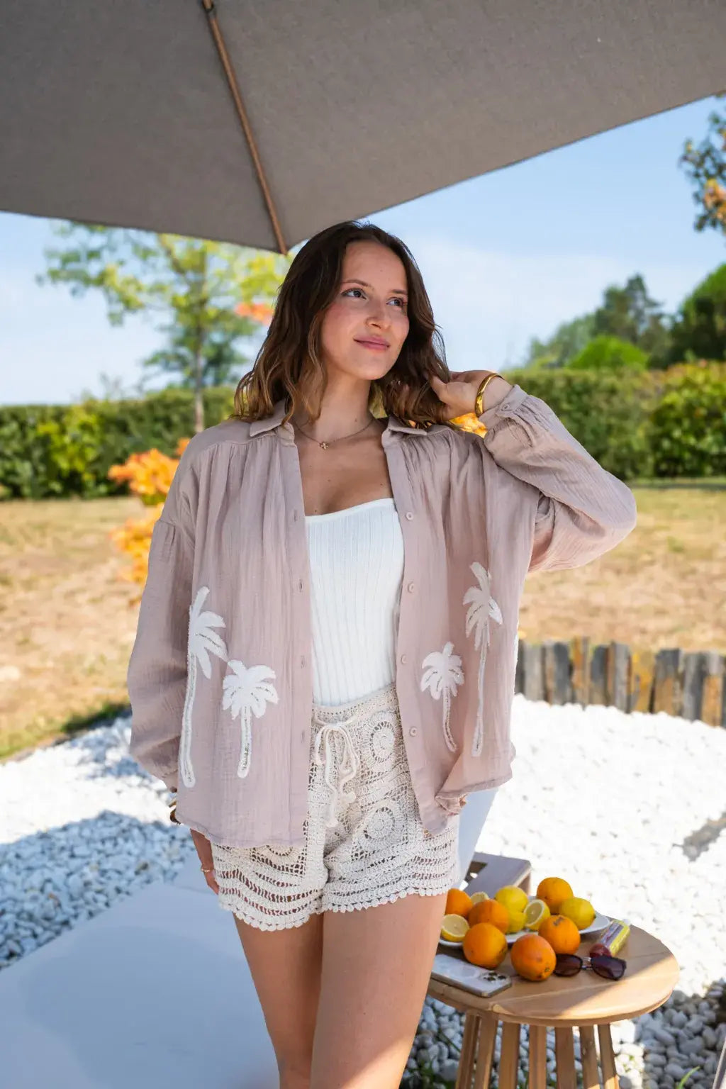 Chemise Palmier