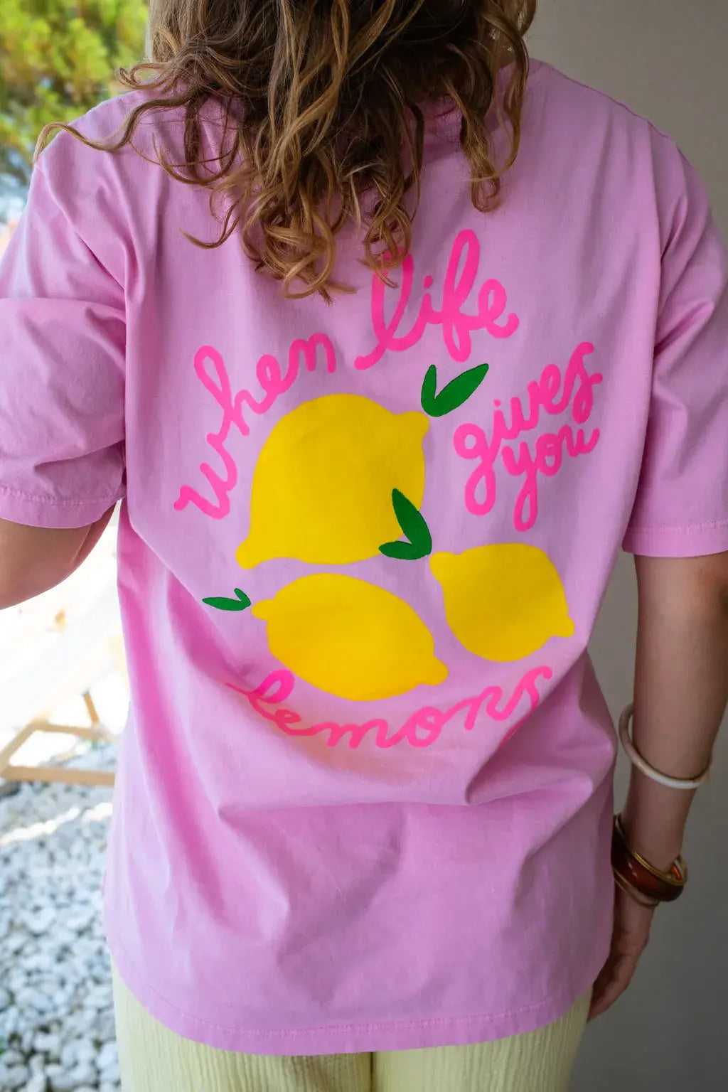 T-shirt Lemons rose