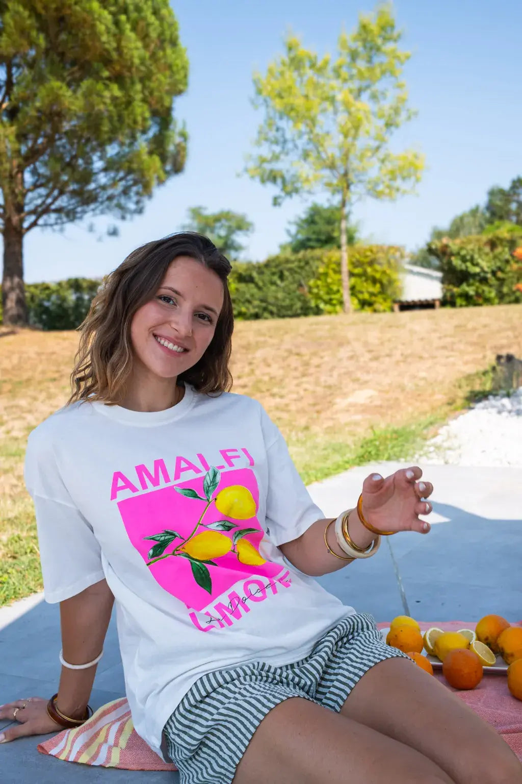 T-shirt Amalfi Limone