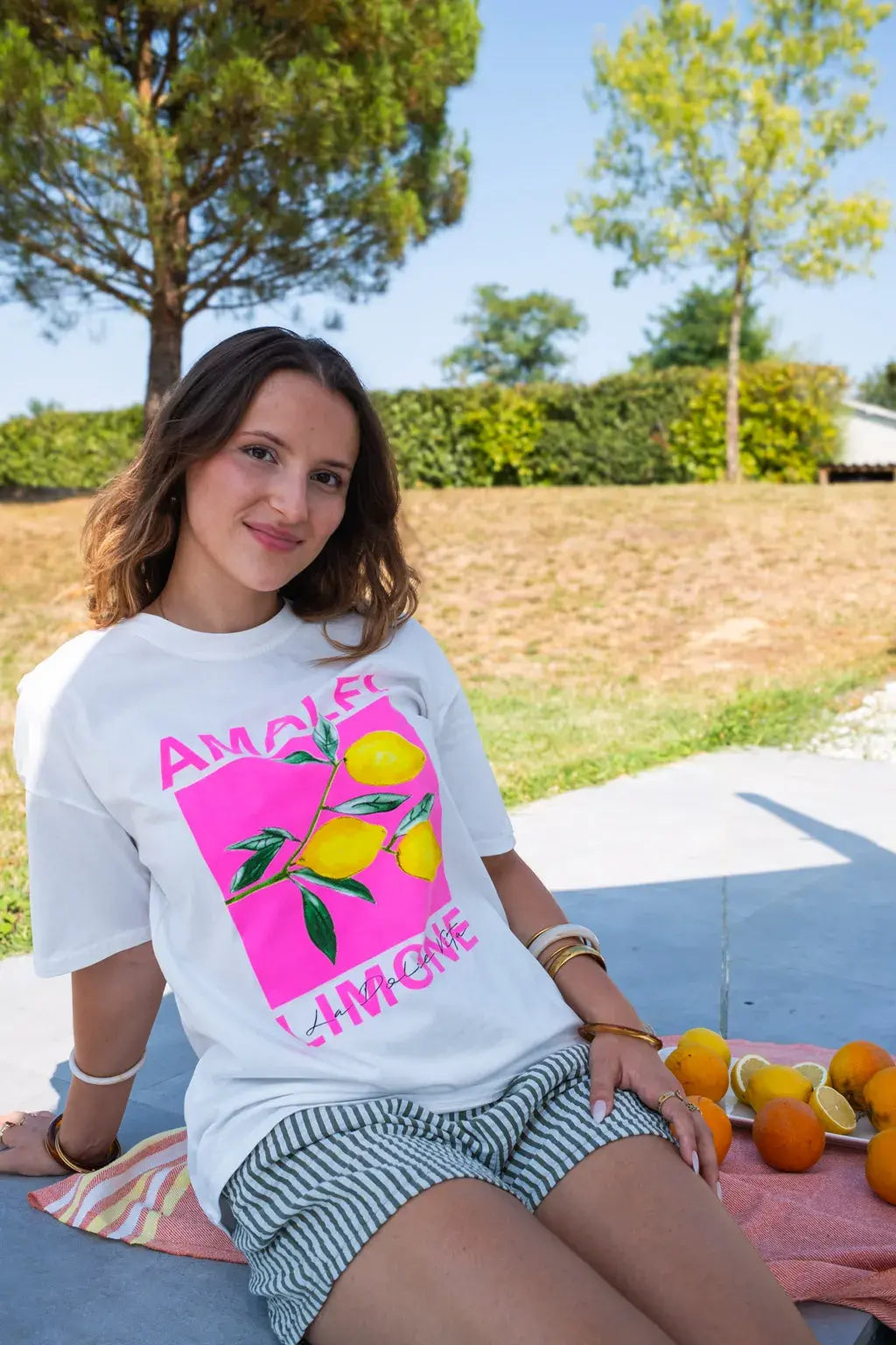 T-shirt Amalfi Limone