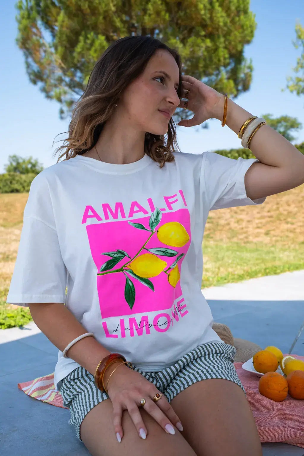 T-shirt Amalfi Limone